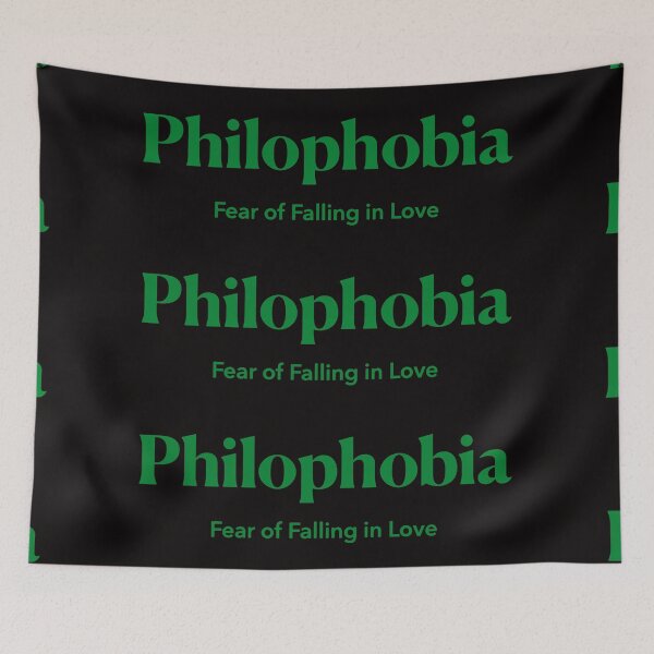 Item preview, Philophobia - The Fear of Falling in Love - GreenDesign designed and sold by nabeArtist.