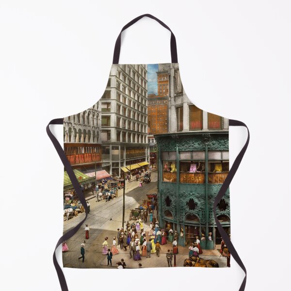 Item preview, City - Chicago IL - Hustle and Bustle 1907 designed and sold by Mike Savad Photography.