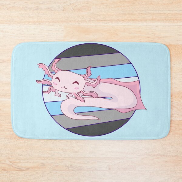 Item preview, Demiboy Pride Axolotl Design  designed and sold by ForTheFrogWar.