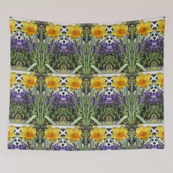 Item preview, Daffodils and Hyacinths  designed and sold by Amanda1775.