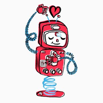 Artwork thumbnail, Red Robot by Charlie Knight