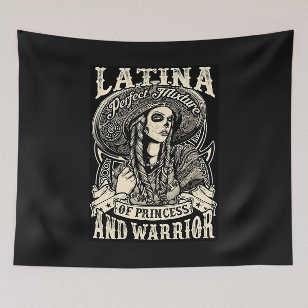 Item preview, Latina Perfect Mixture Of Princess And Warrior Poster designed and sold by HonorataCzerwin.