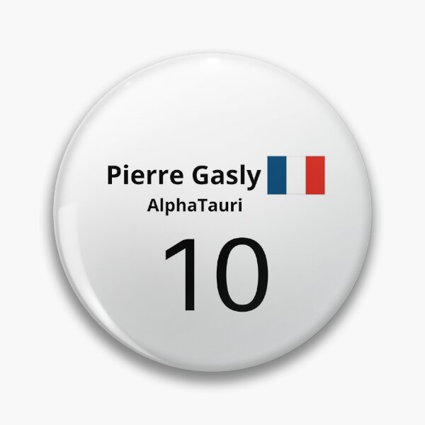 Item preview,  F1 PIERRE GASLY ALPHATAURI 10 designed and sold by kawrdesigns.