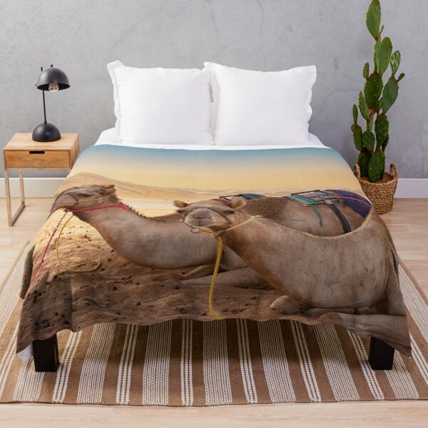 Item preview, Camels in the desert in the shade designed and sold by Photopat.