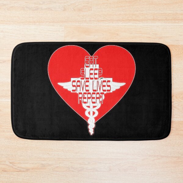 Item preview, Eat Sleep Save Lives Repeat designed and sold by A-T-H.