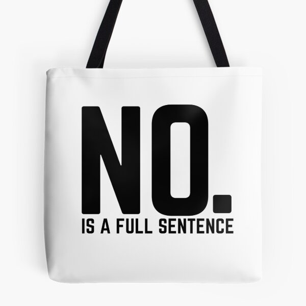 Item preview, No is a full sentence designed and sold by Exey02.