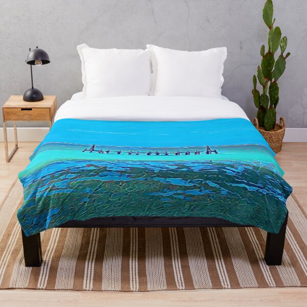 Item preview, Bangor Beach - Blue designed and sold by lloydgeuk.