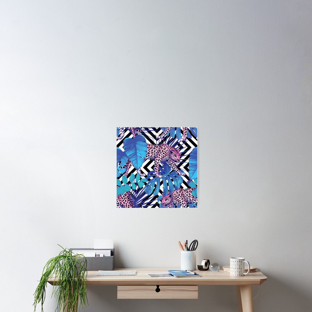 Palm Cat Poster