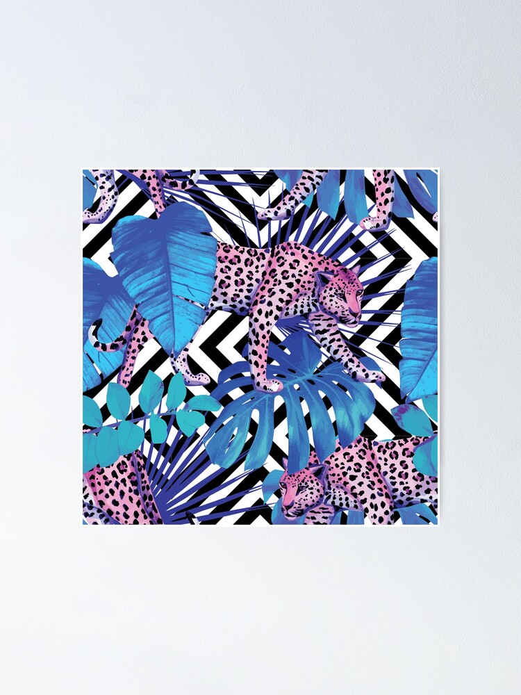 Alternate view of Palm Cat Poster