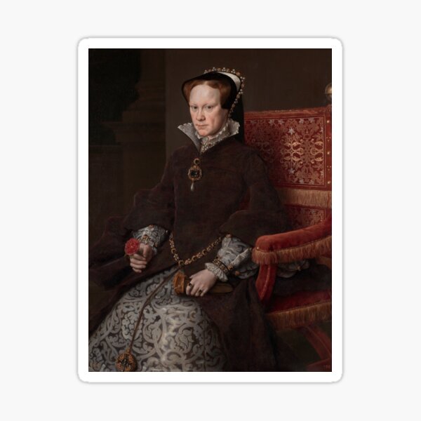 Item preview, Queen Mary I of England - Portrait by Antonis Mor designed and sold by The Great  Art.