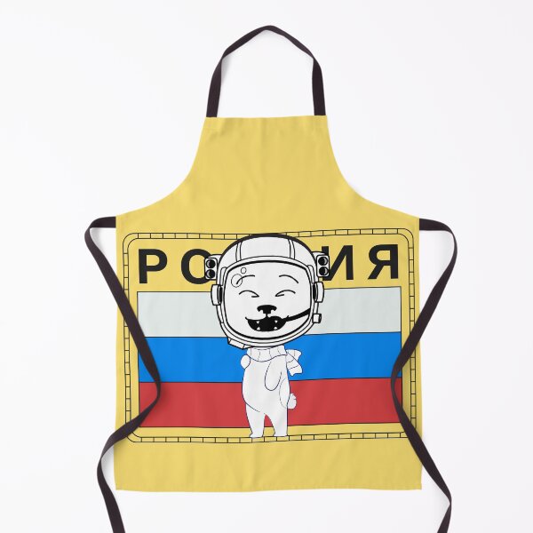 Item preview, Russia Flag First Cat In Space designed and sold by lastechance.
