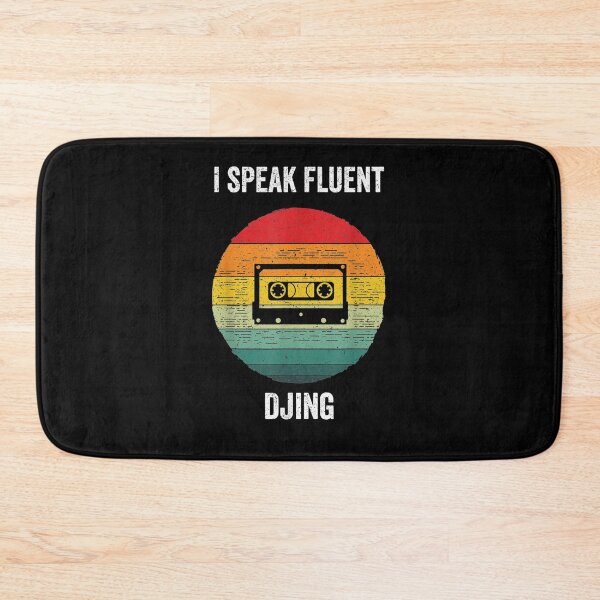 Item preview, I Speak Fluent Djing Vintage Dance Music Gift  designed and sold by dannareyansh.