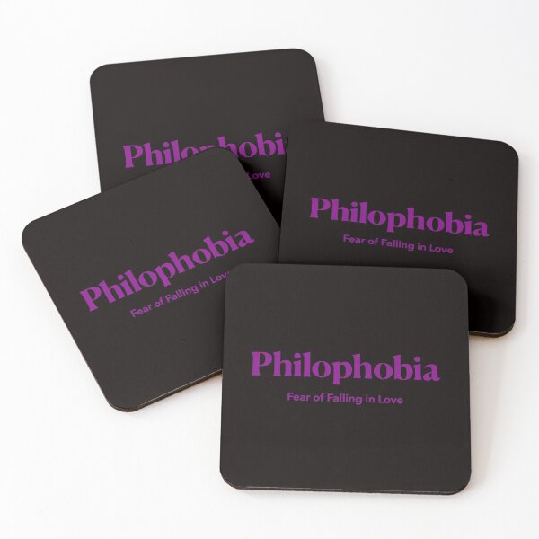 Item preview, Philophobia - The Fear of Falling in Love - Violet Design designed and sold by nabeArtist.