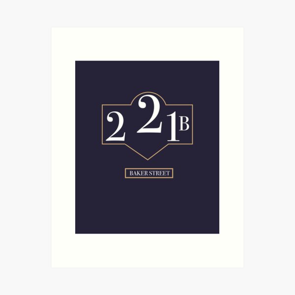 Item preview, 221b baker street sherlock holmes house designed and sold by Gotafeeling.