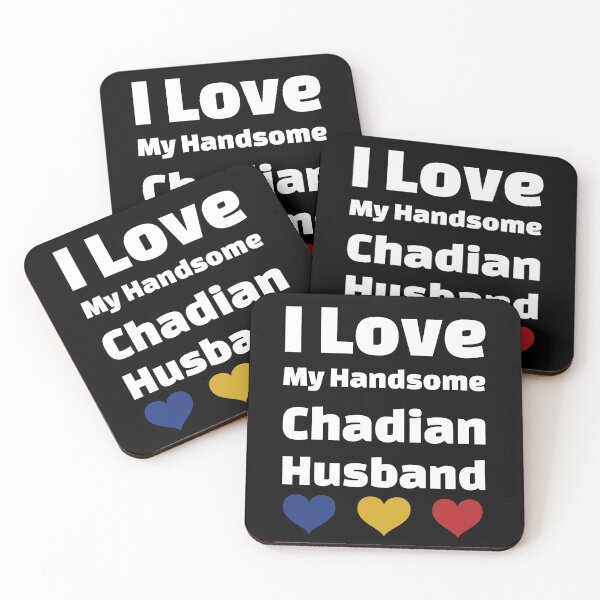 Item preview, I Love My Handsome Chadian Husband - Chad Husband designed and sold by DiceNLDesigns.