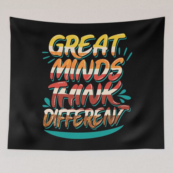 Item preview, Great Minds Think Different designed and sold by MoSaid.