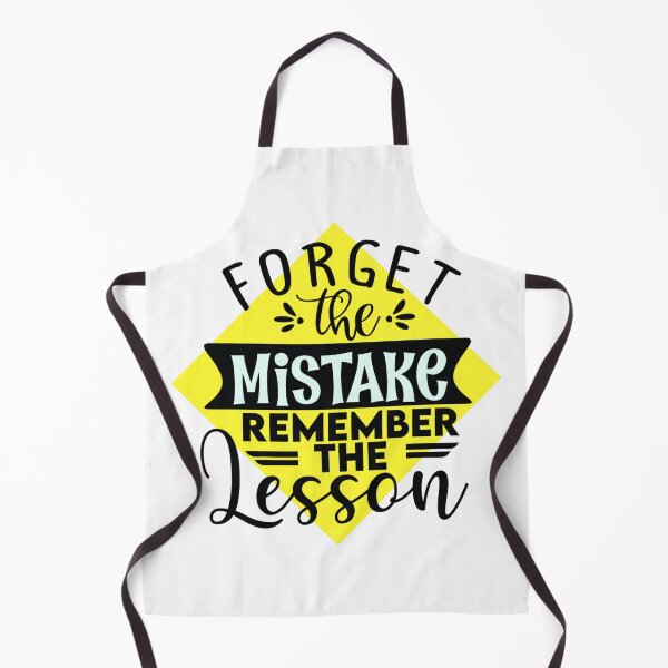Item preview, Forget the Mistake Remember the Lesson - Yellow designed and sold by Douglas Walker.