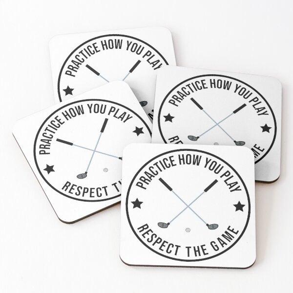 Item preview, Practice How You Play And Respect the Game Golf designed and sold by cmd-art.