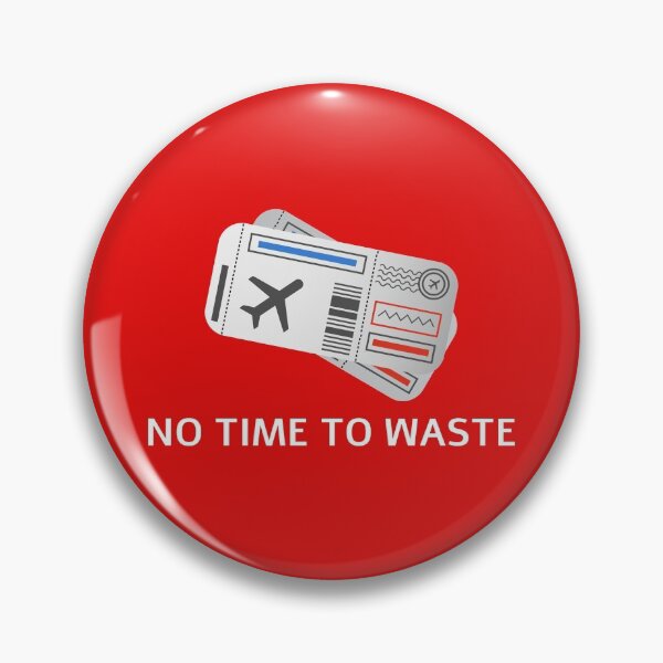 Item preview, No Time to Waste Travel Design designed and sold by Rika-Designs.