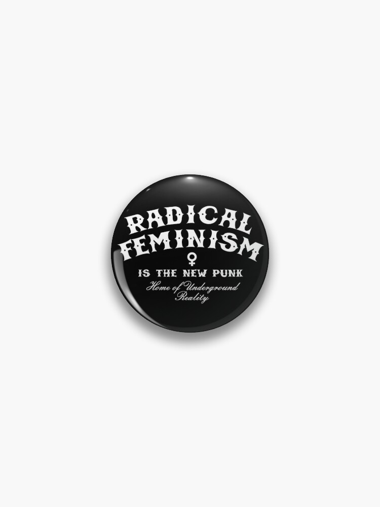 Feminism Is Punk Pins | LookHUMAN