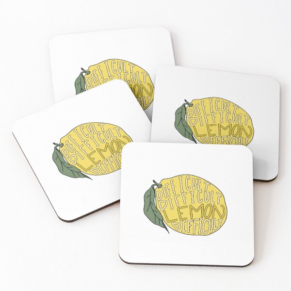 Item preview, Difficult Difficult Lemon Difficult  designed and sold by apwidom.