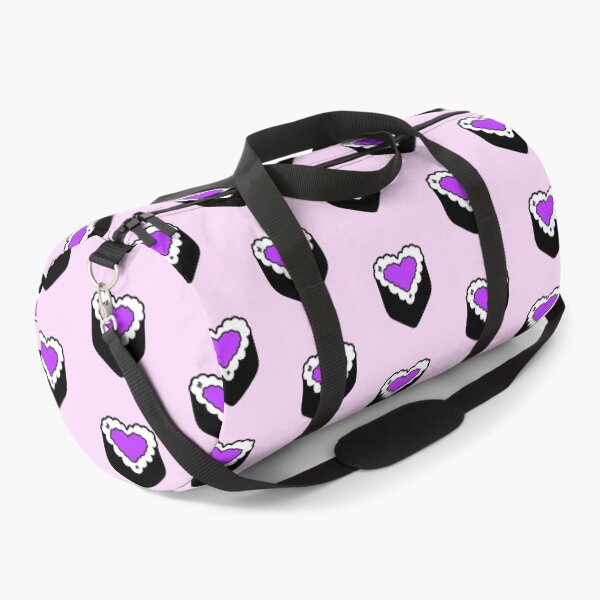 Item preview, Purple Heart Sushi Fun Foodie Cute Rice Nori Ball Onigiri Musubi  designed and sold by mariesmunchies.