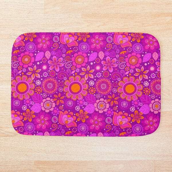 Item preview, 133 Groovy Flower Dots pink designed and sold by Cressidacarr.