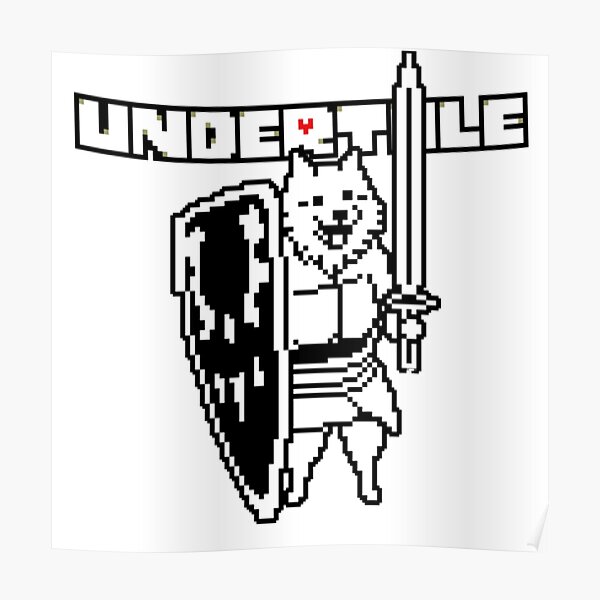 Undertale Logo Posters Redbubble