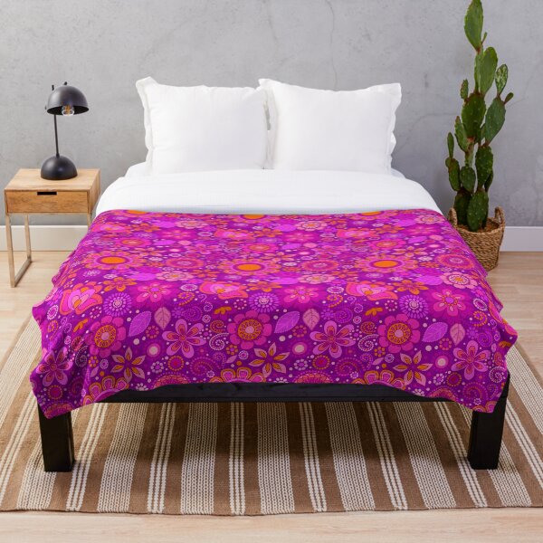 Item preview, 133 Groovy Flower Dots pink designed and sold by Cressidacarr.