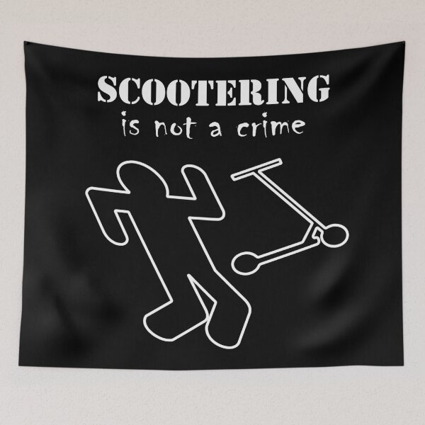 Item preview, Scootering is not a crime designed and sold by xtrancer.