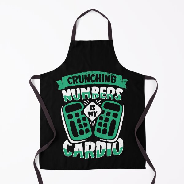 Item preview, Crunching Numbers Is My Cardio Accountant CPA Gift designed and sold by Marcid95.