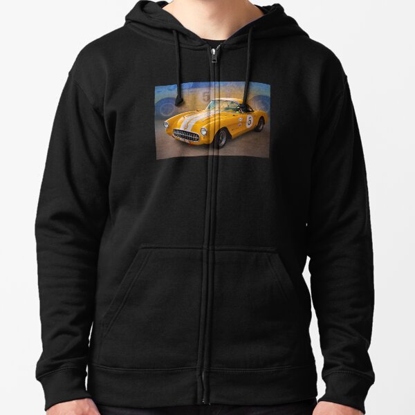 Corvette hoodie shop yellow