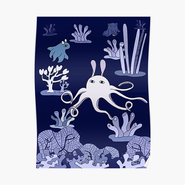 Dumbo Octopus Posters For Sale Redbubble