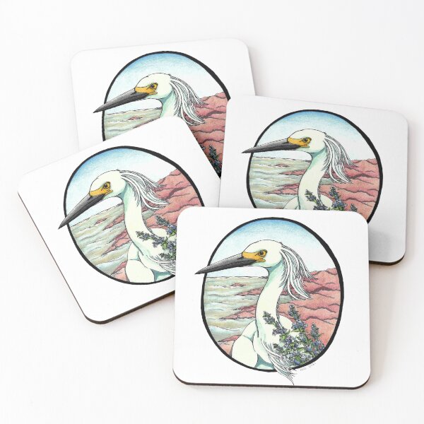 Item preview, Snowy Egret designed and sold by mayagilstrom.