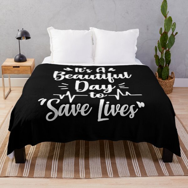 Item preview, It's A Beautiful Day To Save Lives Nurse Doctor Rn Nursing  designed and sold by dannareyansh.
