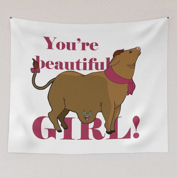 Item preview, You're beautiful GIRL! designed and sold by Catharthic.