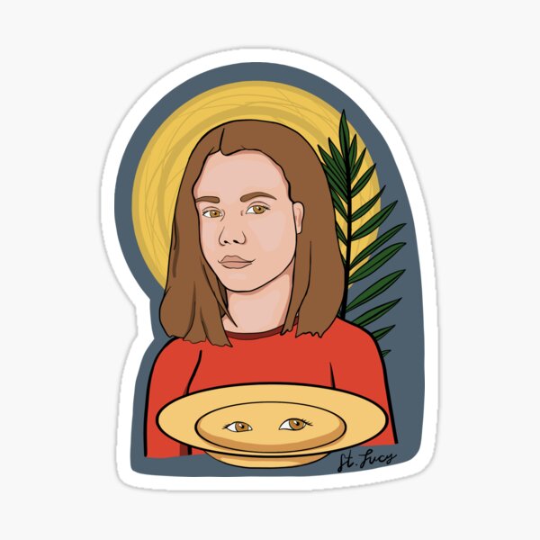 St. Lucy Sticker
