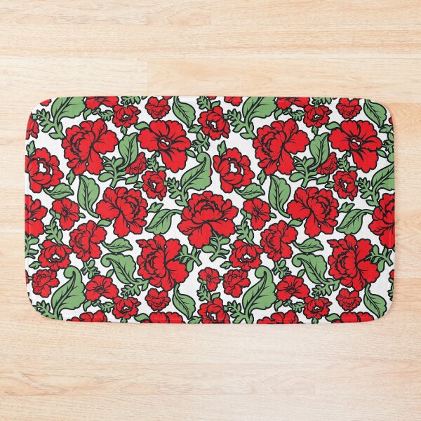 Item preview, Red Rose Floral Pattern  designed and sold by PatternGallery.