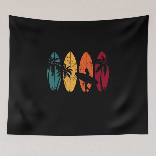 Item preview, Retro Surfer Gift Vintage Surfing Surf Board Beach designed and sold by Nahimic237.