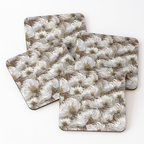 Item preview, Cotton Grass Dream | Chocolate Brown designed and sold by L Diane Johnson.