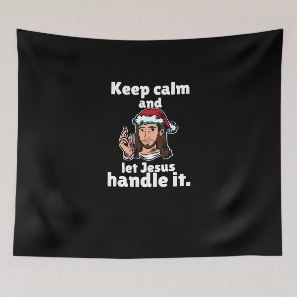 Item preview, Keep calm and let Jesus handle it. - god design designed and sold by GLwithUs.
