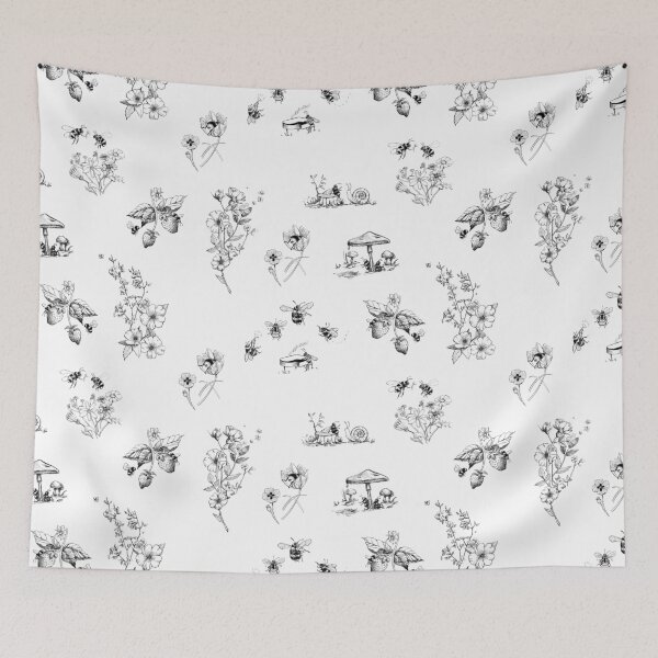 Item preview, Fanciful Bee Designs Collection designed and sold by lauradoestheart.