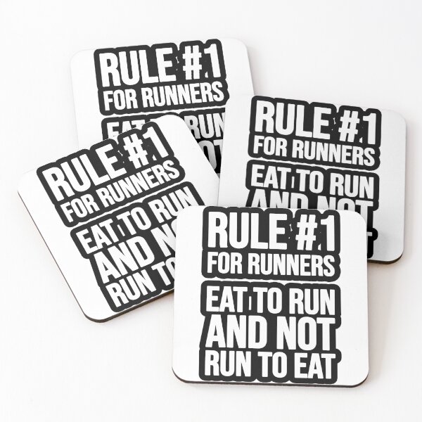 Item preview, Rule 1 for Runners: eat to run and not run to eat designed and sold by TopsellerShirts.