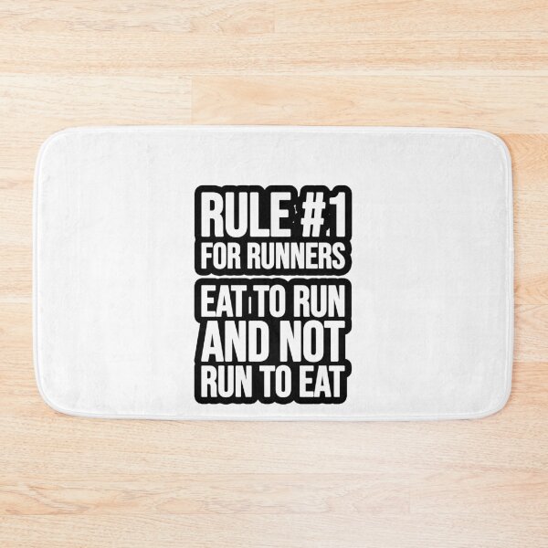 Item preview, Rule 1 for Runners: eat to run and not run to eat designed and sold by TopsellerShirts.