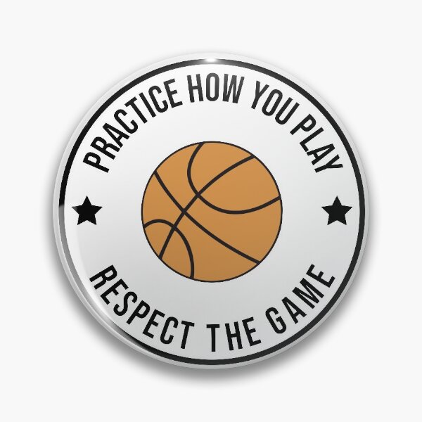 Artikelvorschau, Üben Sie, wie Sie spielen und respektieren Sie das Spiel Basketball entworfen und verkauft von cmd-art.