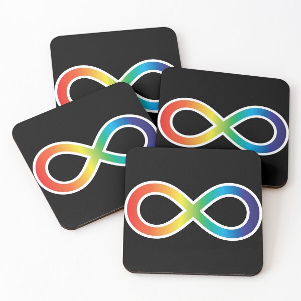 Item preview, Rainbow Infinity Symbol for Autism Acceptance/Awareness  designed and sold by Indie-Designs.
