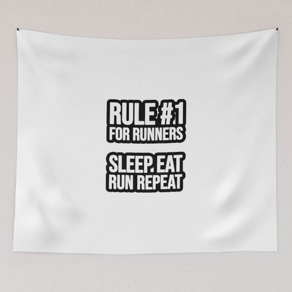 Item preview, Rule 1 for runners: sleep eat run repeat designed and sold by TopsellerShirts.