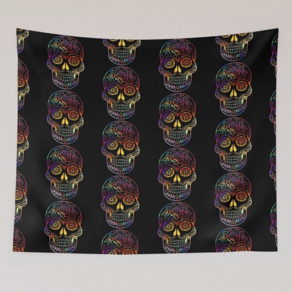 Item preview, Mandala Dotted Skull designed and sold by Barbaroot.