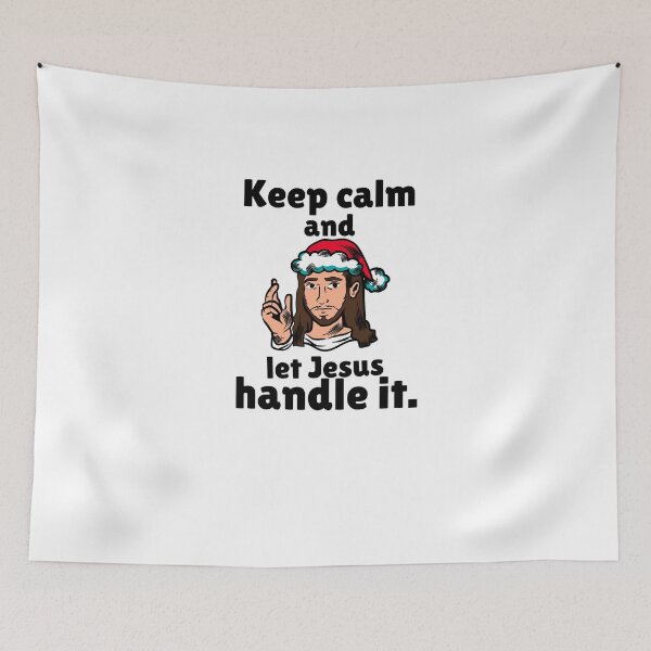 Item preview, Keep calm and let Jesus handle it. - god design designed and sold by GLwithUs.