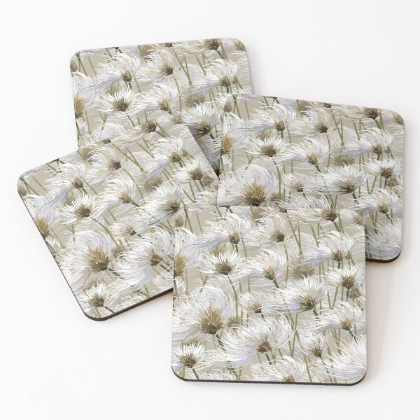 Item preview, Cotton Grass Dream | Cream designed and sold by L Diane Johnson.